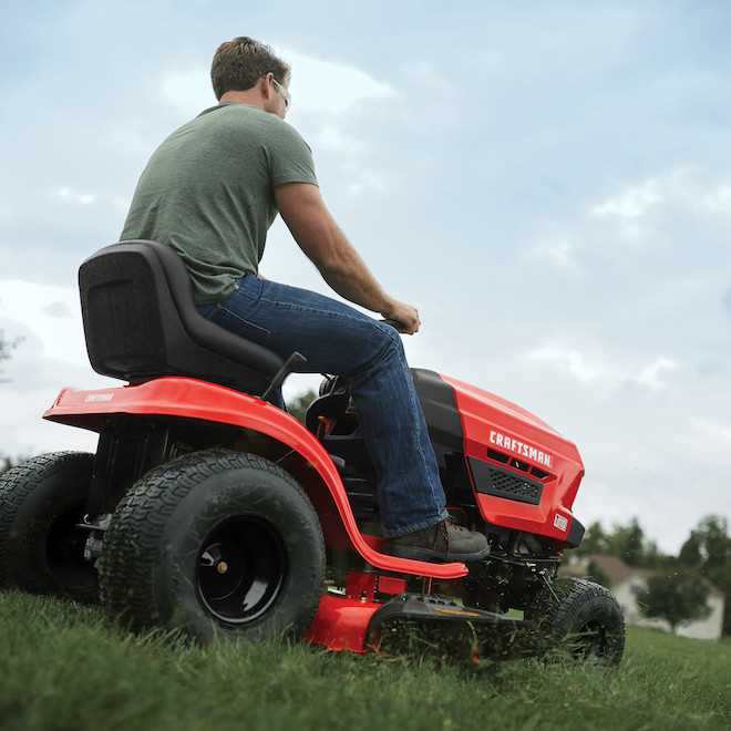 craftsman riding mower steering parts diagram