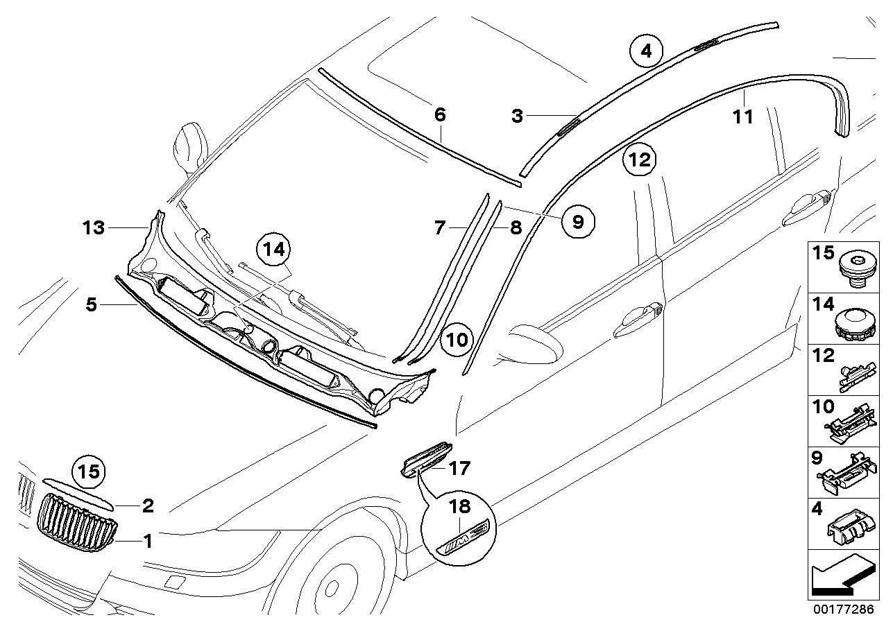 e90 parts diagram