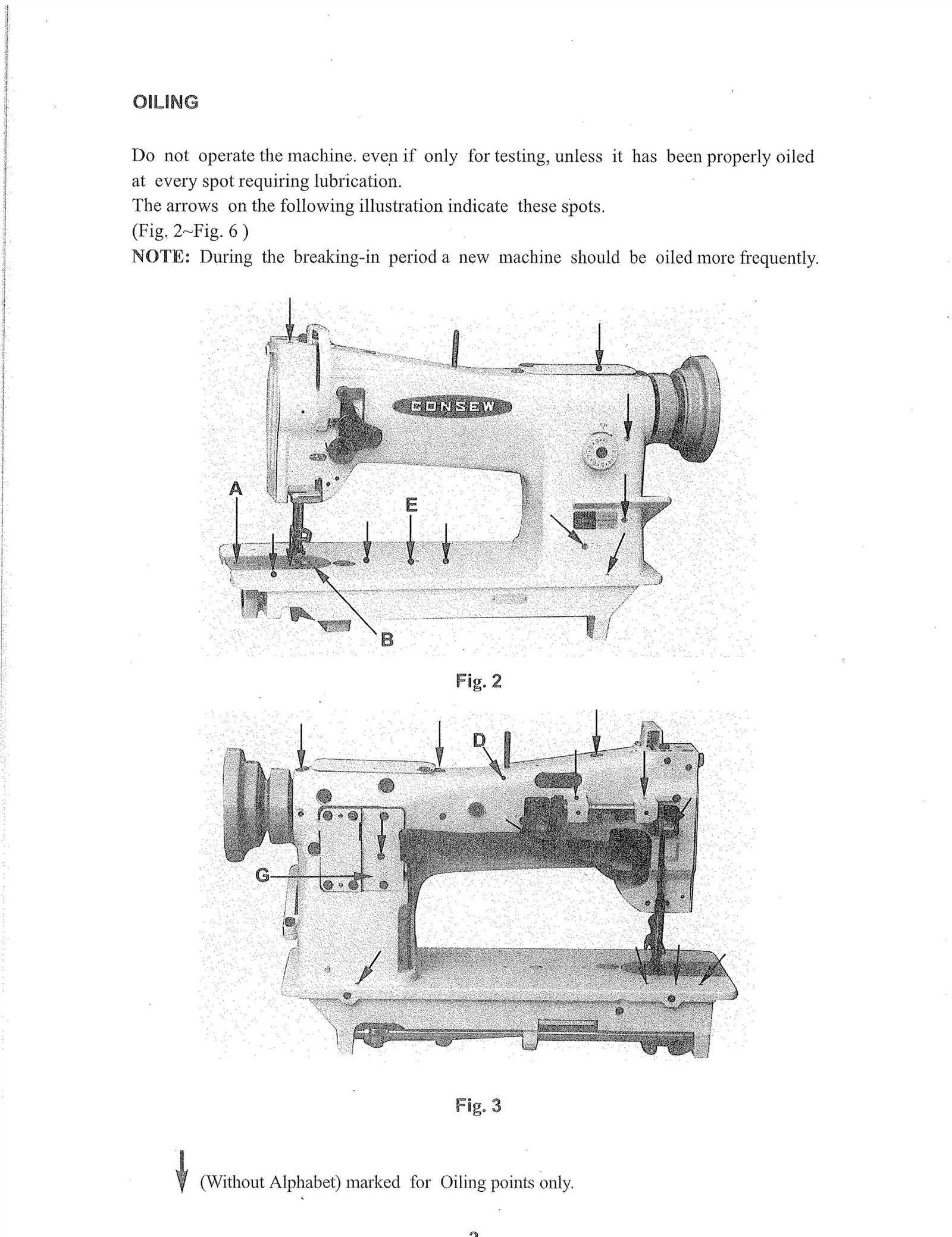 consew 206rb parts diagram