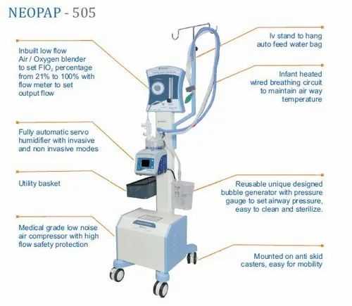 cpap machine parts diagram