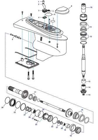 volvo penta sx m outdrive parts diagram