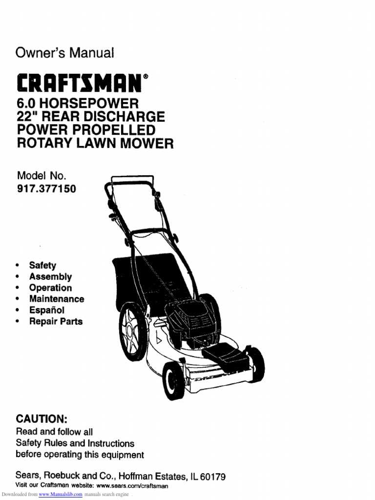 craftsman eager 1 parts diagram