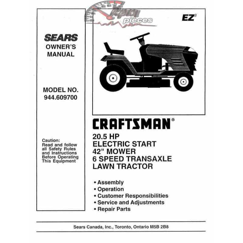 craftsman lt1000 mower deck parts diagram