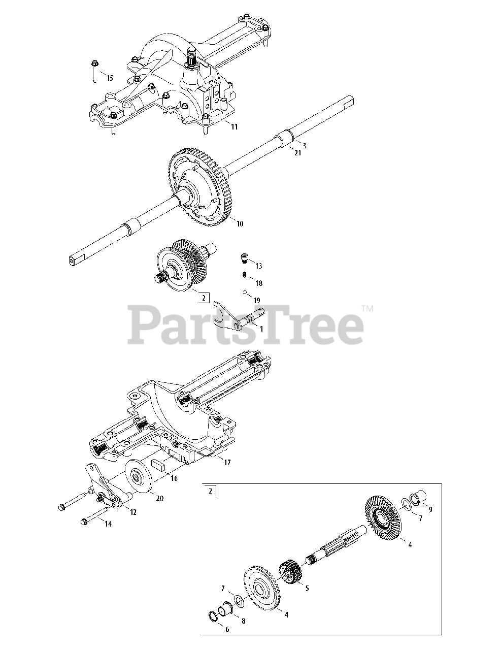 craftsman lt1000 riding mower parts diagram