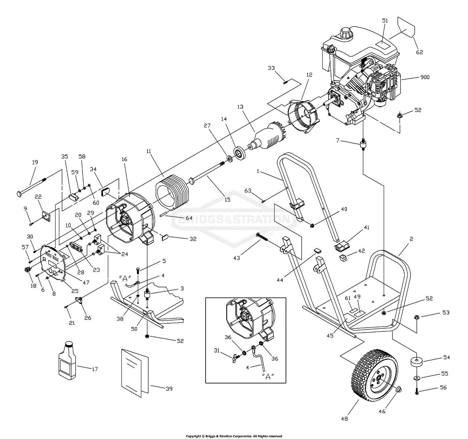 craftsman lt3000 parts diagram