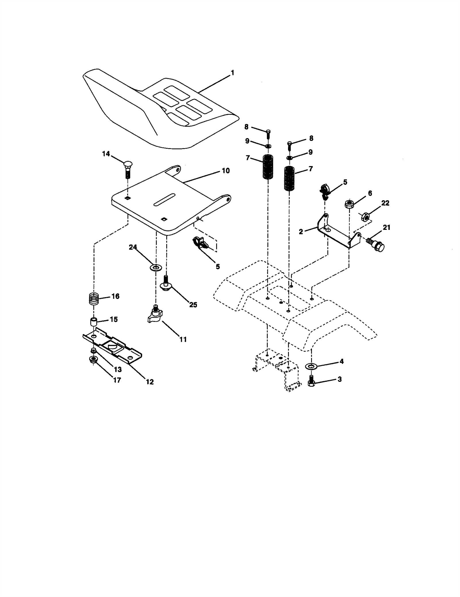 craftsman ltx 1000 parts diagram