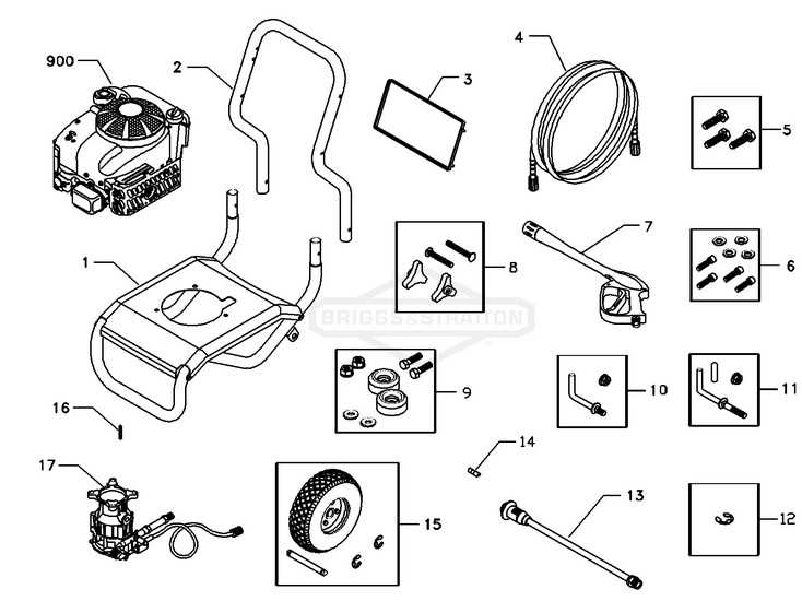 craftsman pressure washer parts diagram