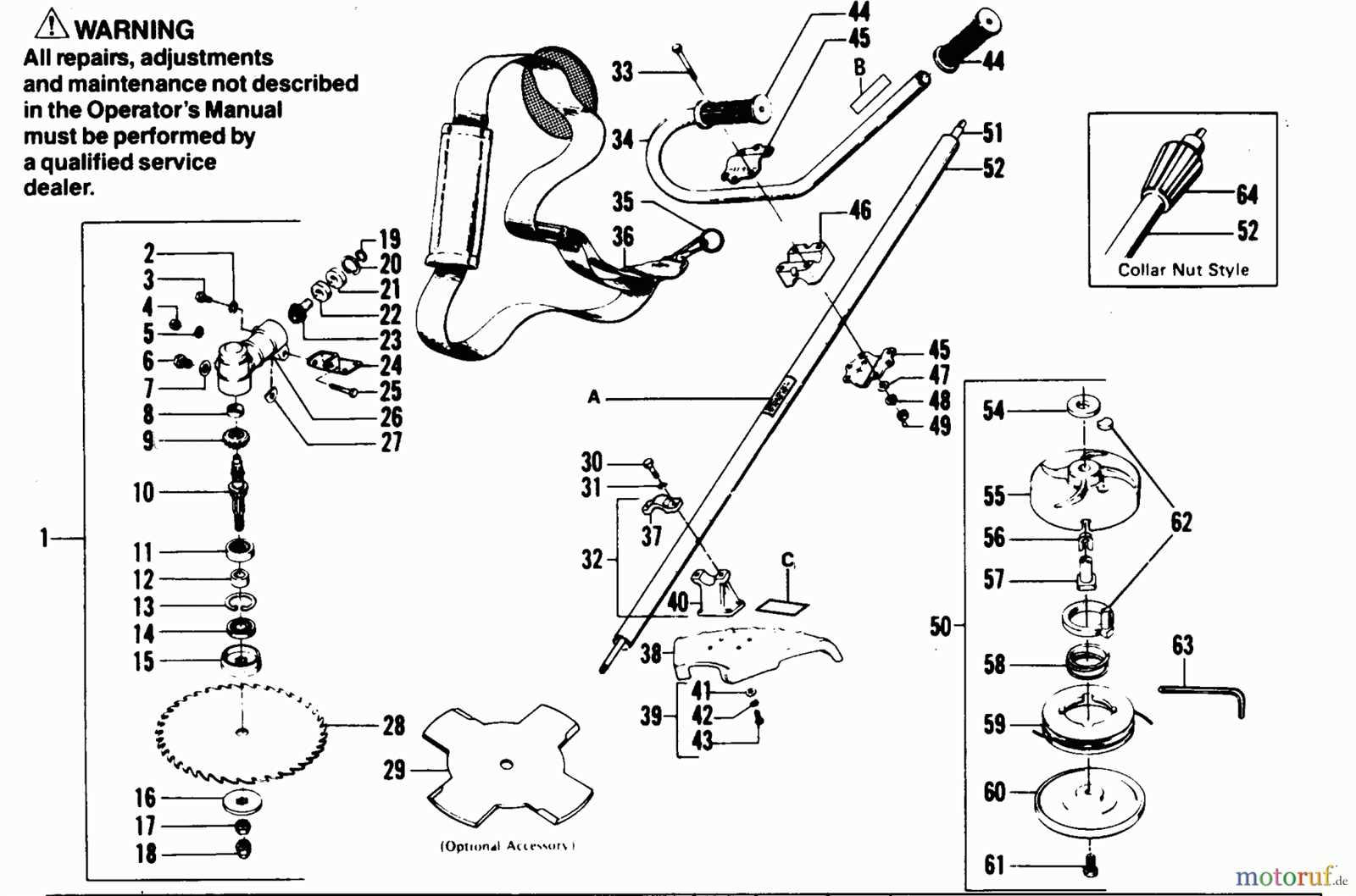 craftsman weed eater parts diagram