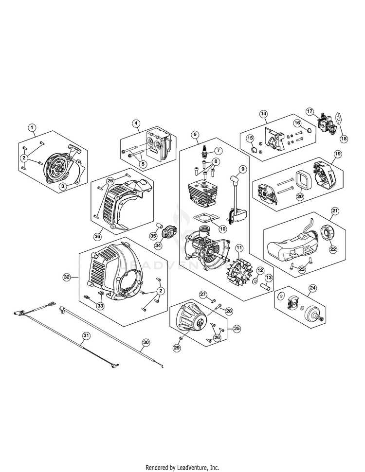 craftsman weed eater parts diagram