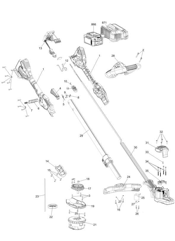 craftsman weed wacker parts diagram