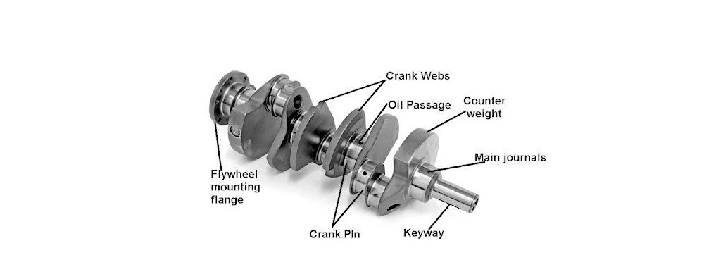 crankshaft parts diagram