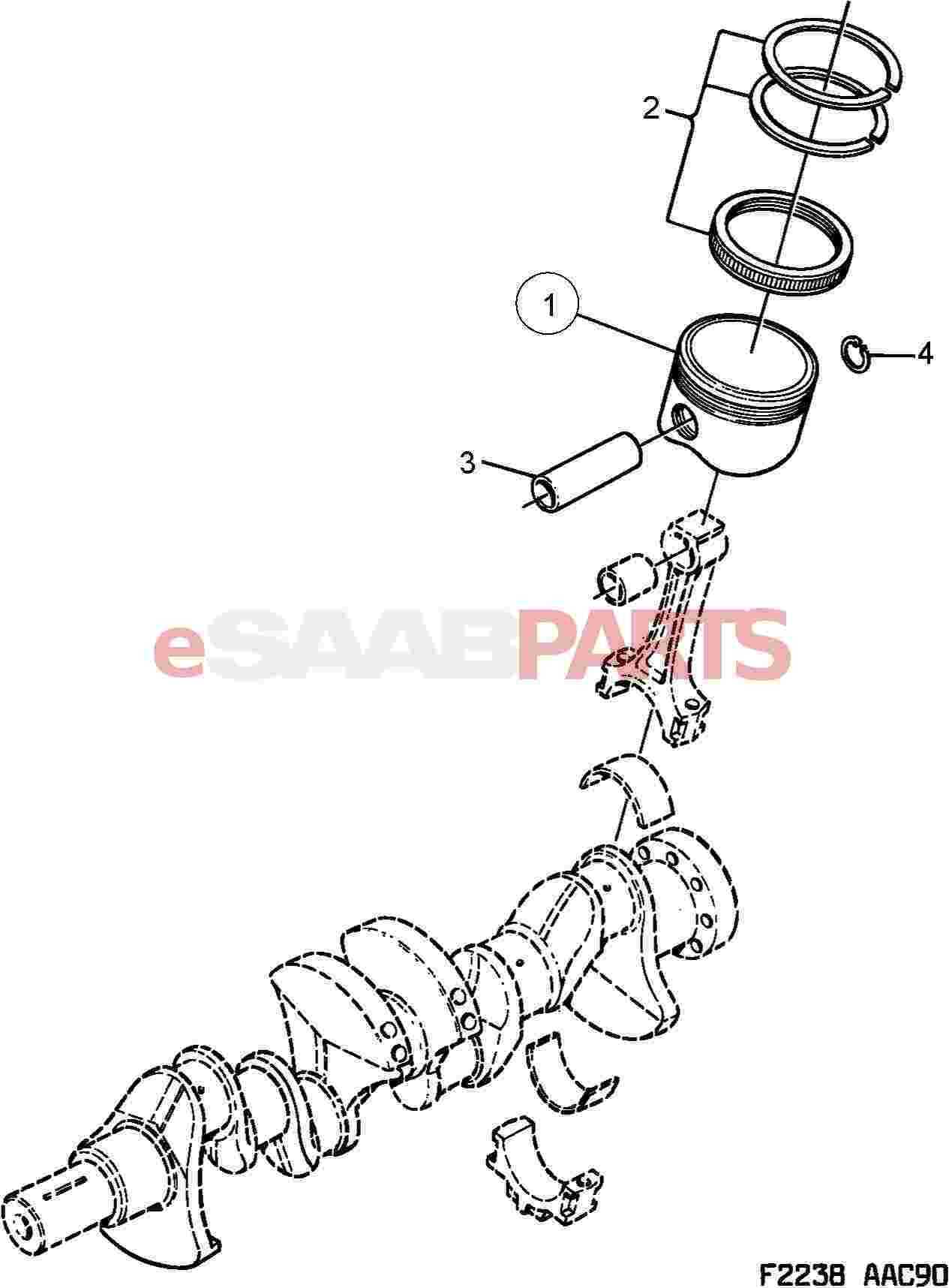 crankshaft parts diagram