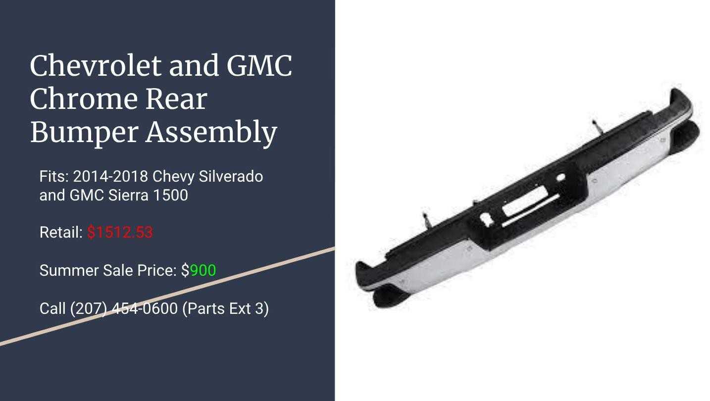 2018 chevy silverado parts diagram