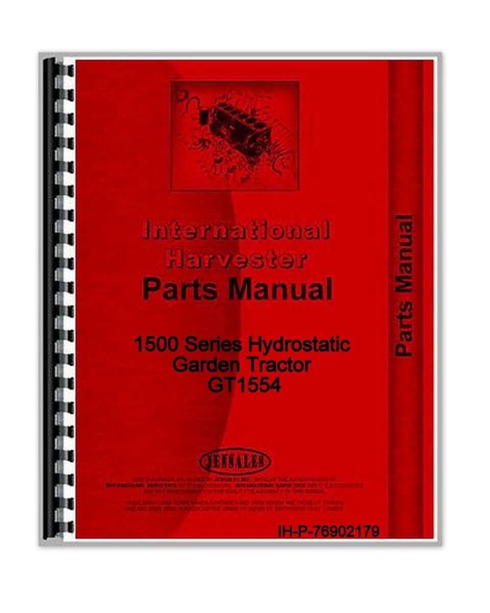 cub cadet gt1554 parts diagram