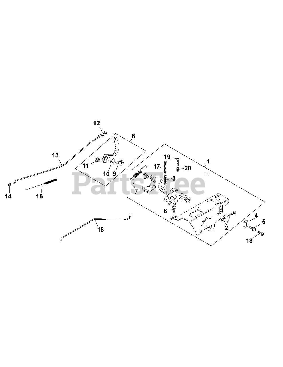 cub cadet lt1045 parts diagram