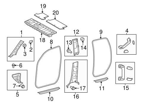 toyota tundra interior parts diagram