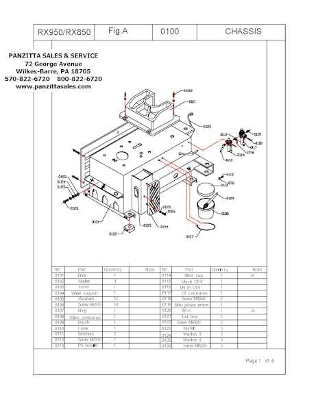 ranger tire machine parts diagram