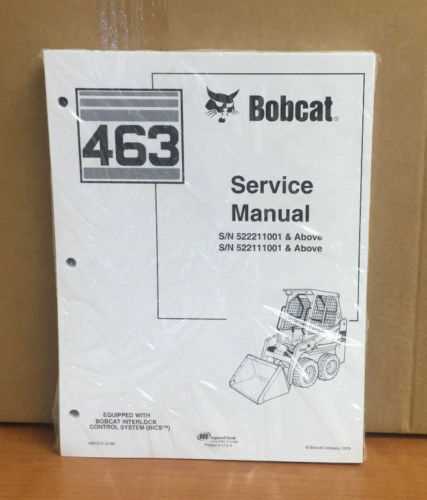 bobcat 463 parts diagram