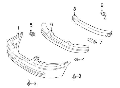 2001 toyota camry parts diagram