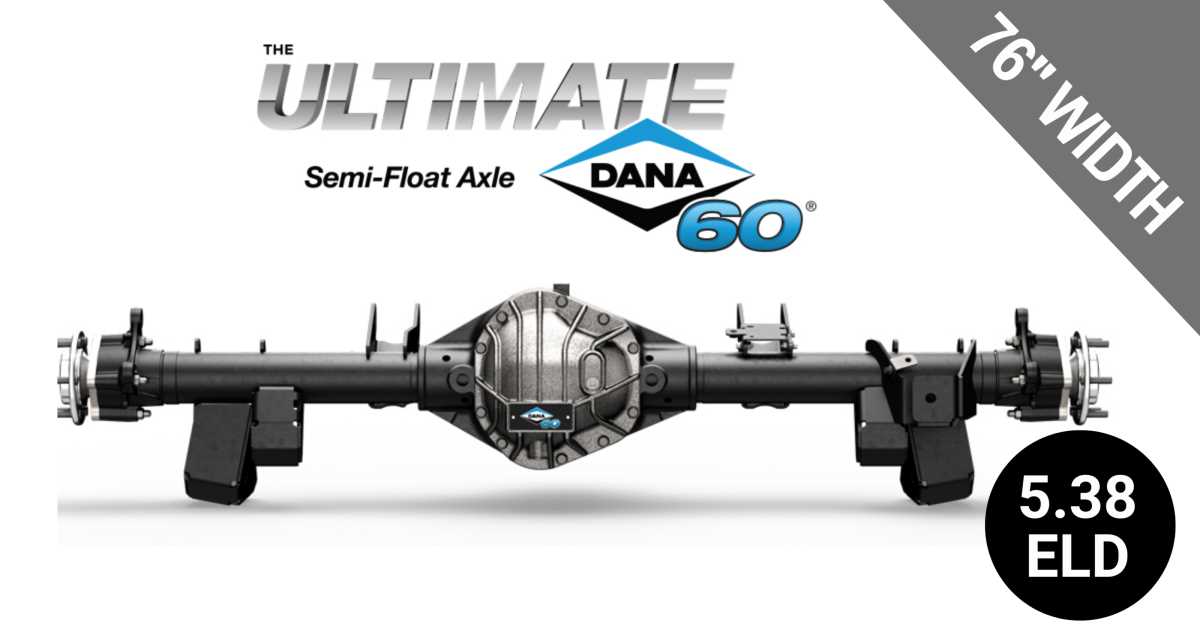 dana 60 rear axle parts diagram