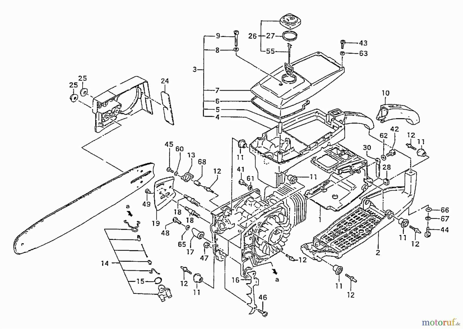 homelite xl chainsaw parts diagram