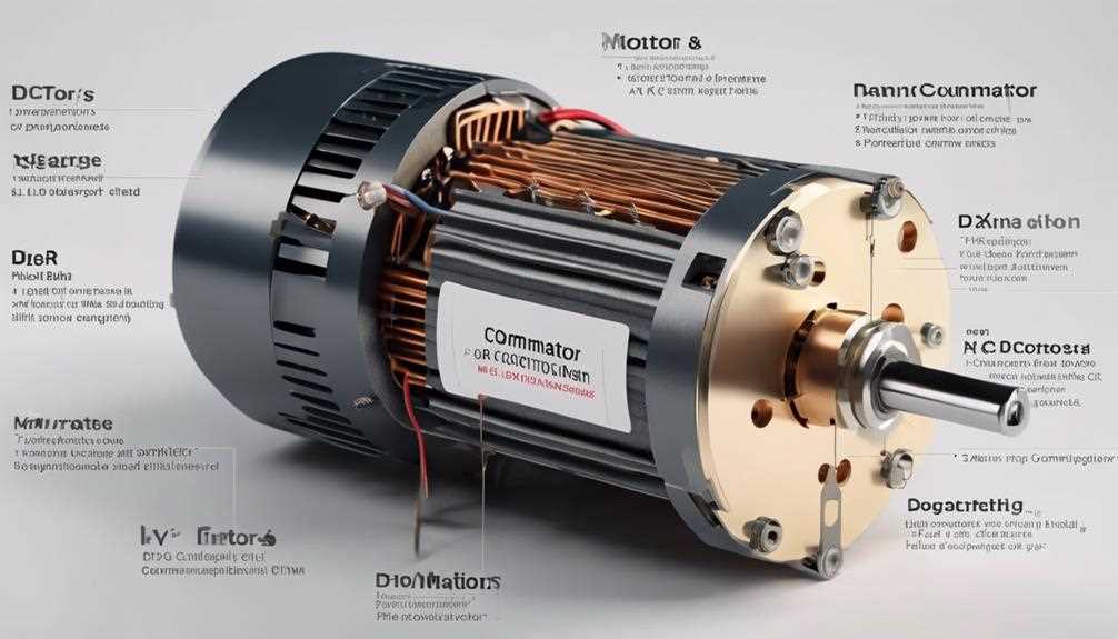 dc motor parts diagram