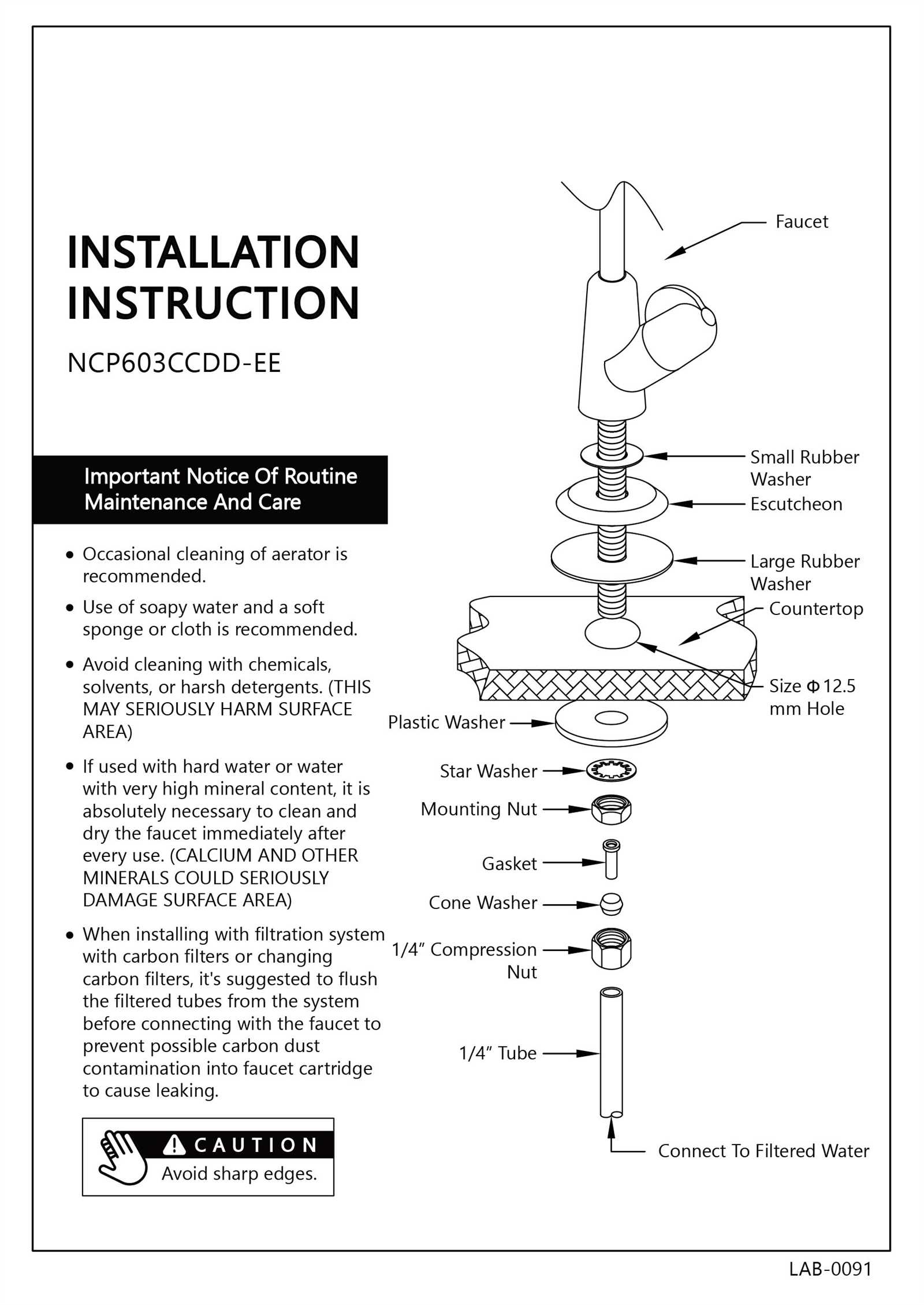 old moen kitchen faucet parts diagram