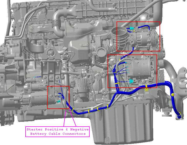 dd13 engine parts diagram