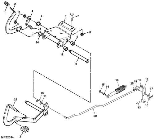 john deere lt190 parts diagram