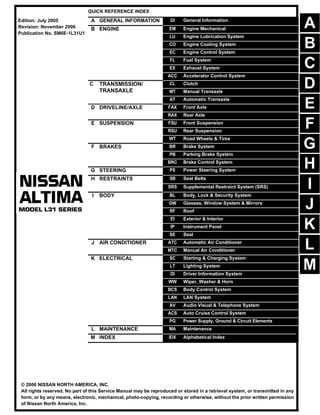 2006 nissan altima parts diagram