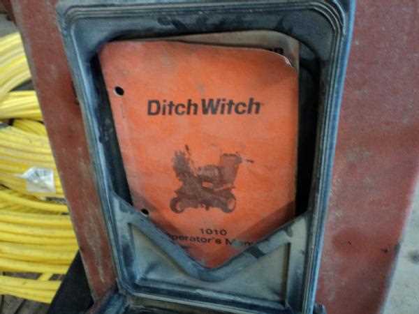 ditch witch 1010 parts diagram