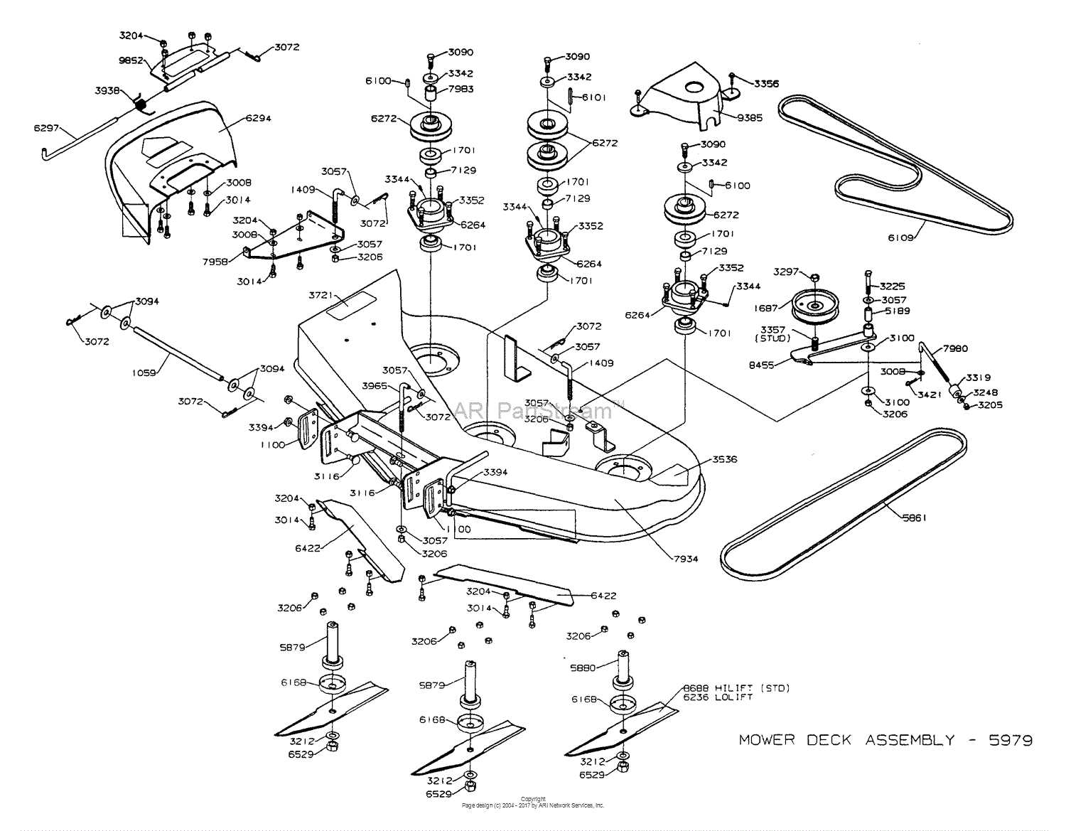 dixon ztr mower parts diagram