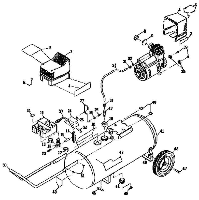 ridgid generator parts diagram