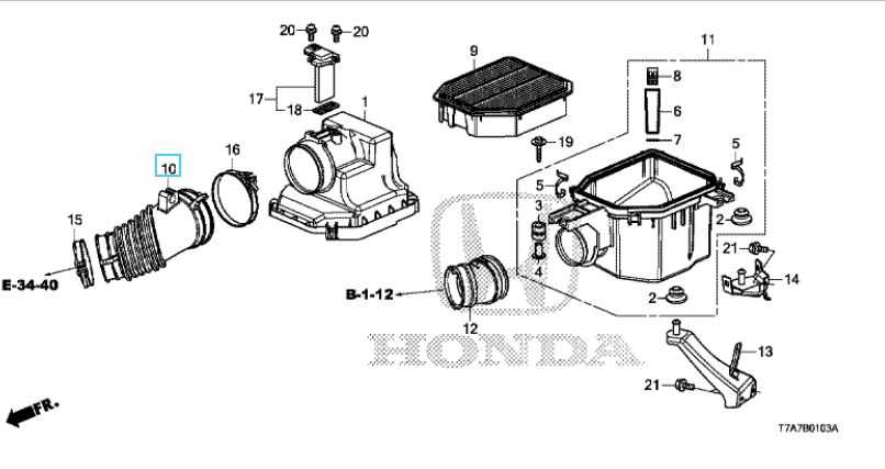 2016 honda hrv parts diagram