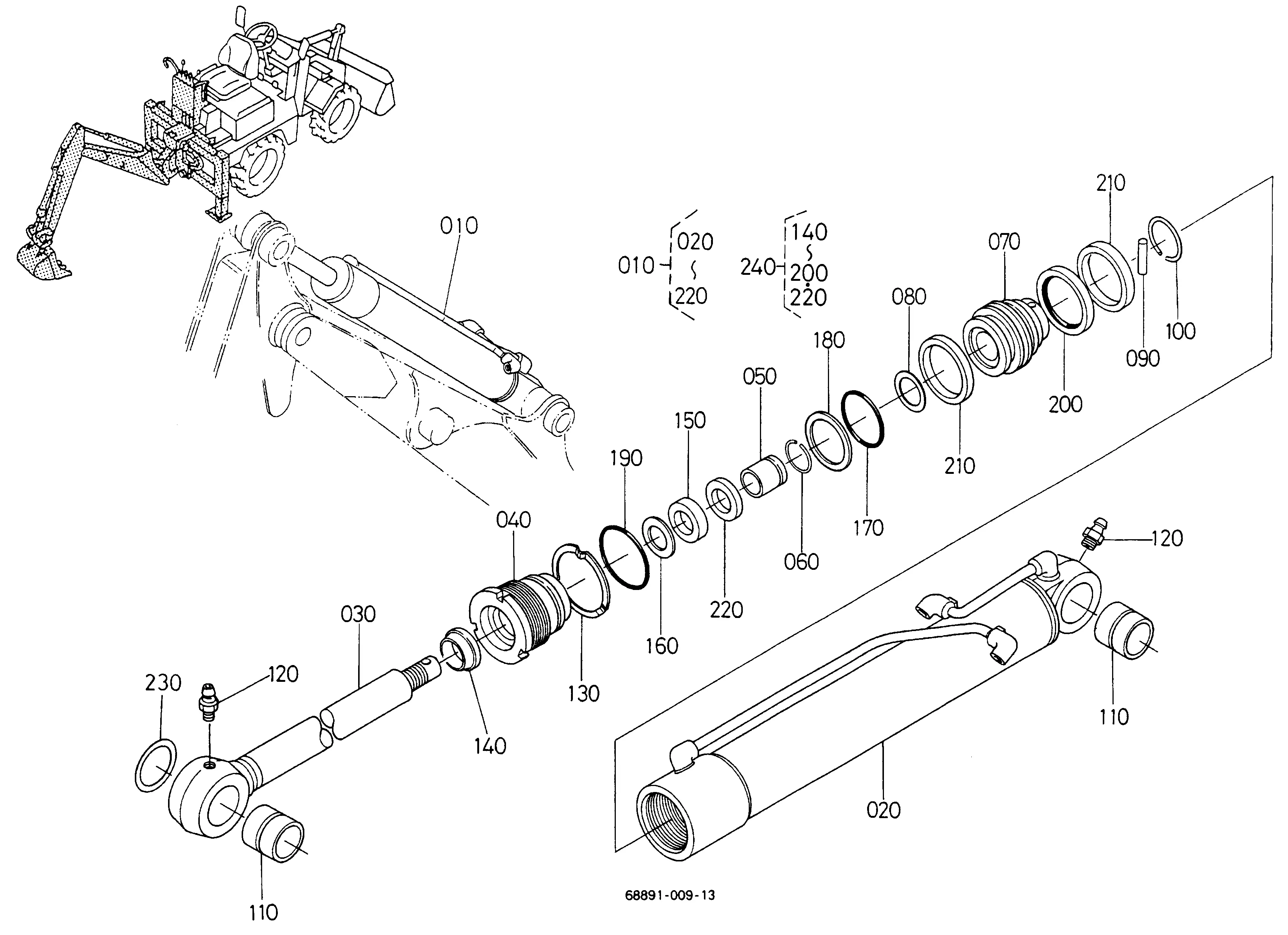 kubota r520s parts diagram