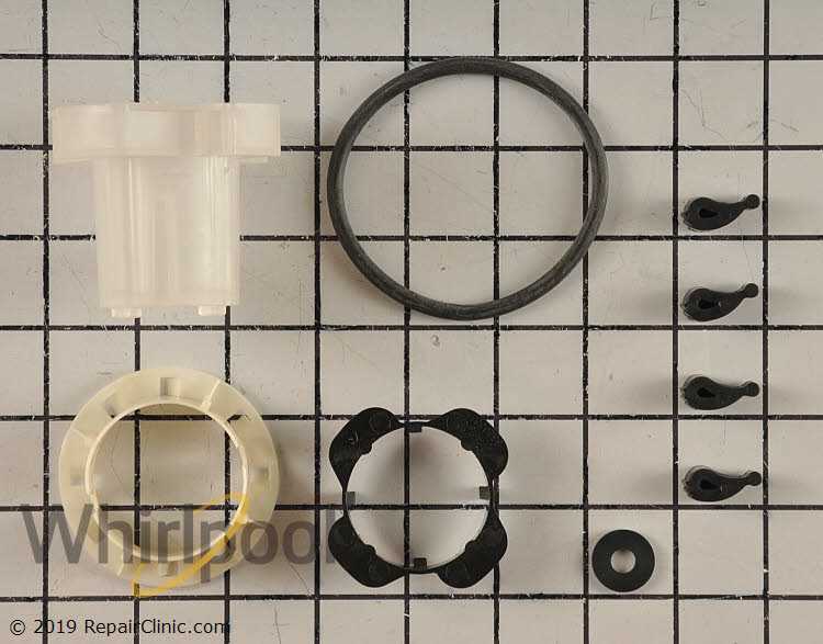 whirlpool agitator parts diagram