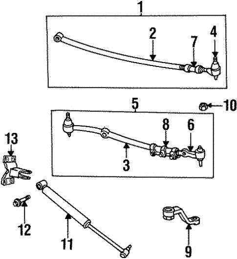 dodge ram 1500 steering parts diagram