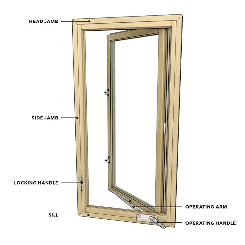 door frame parts names diagram