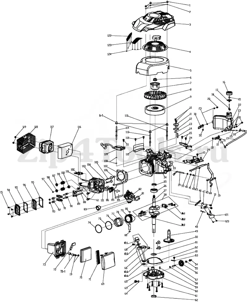 stihl fs 90 av parts diagram