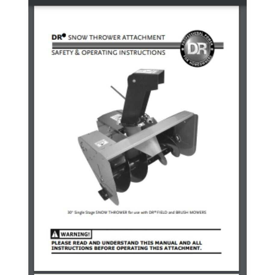 dr brush mower parts diagram