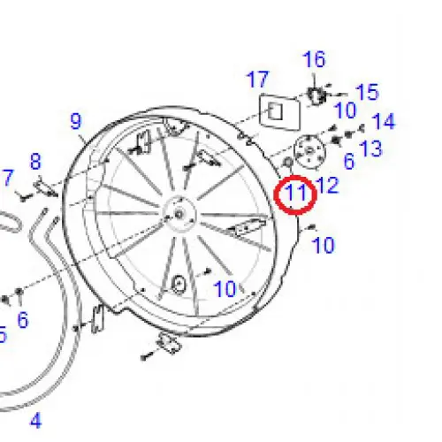 dryer drum parts diagram