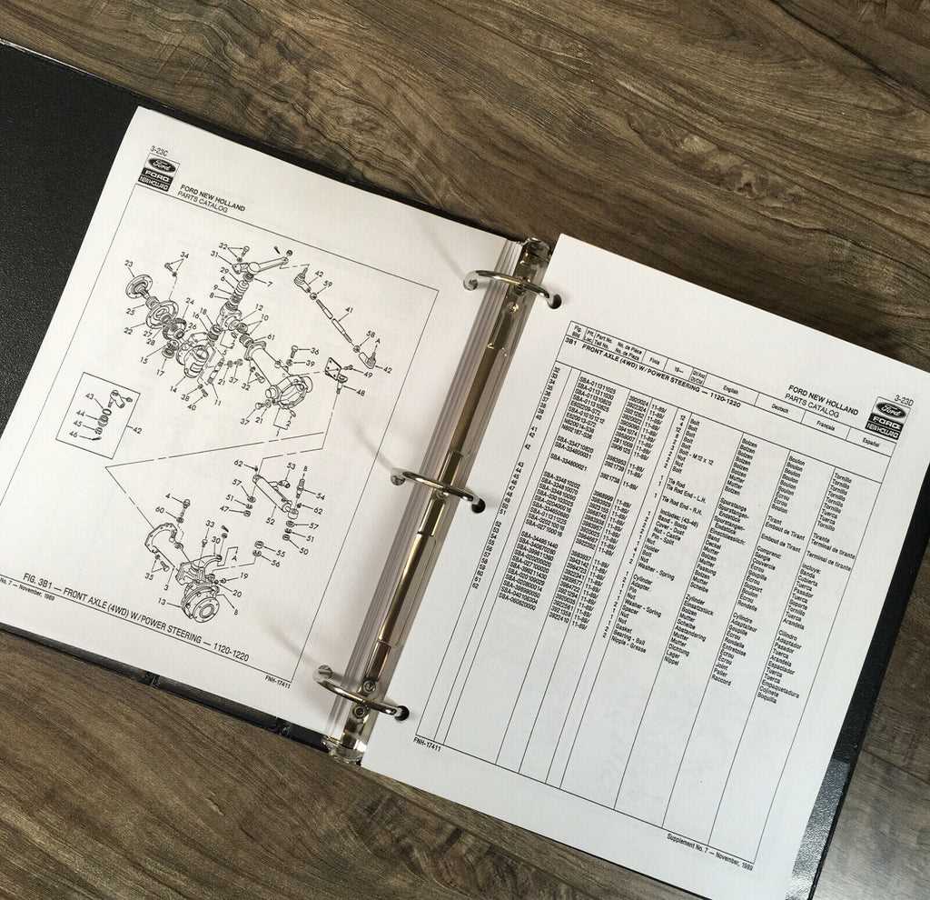 ford 1320 parts diagram