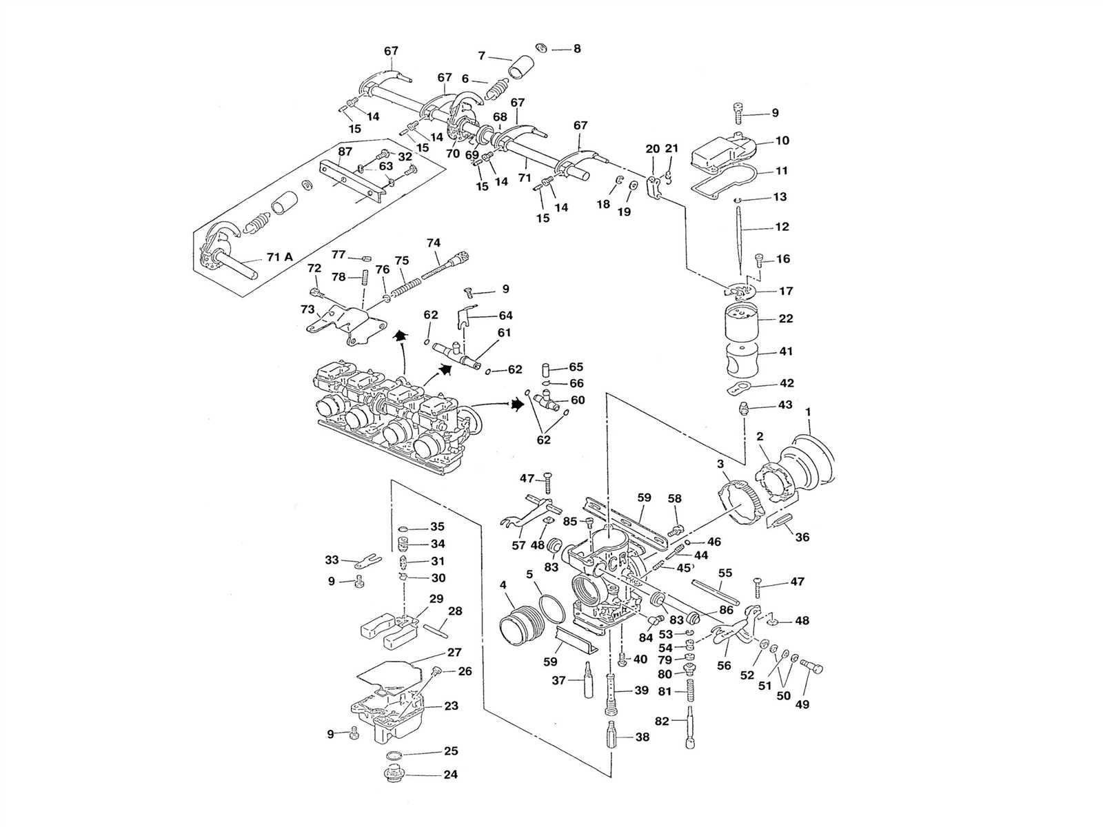 keihin cvk carb parts diagram