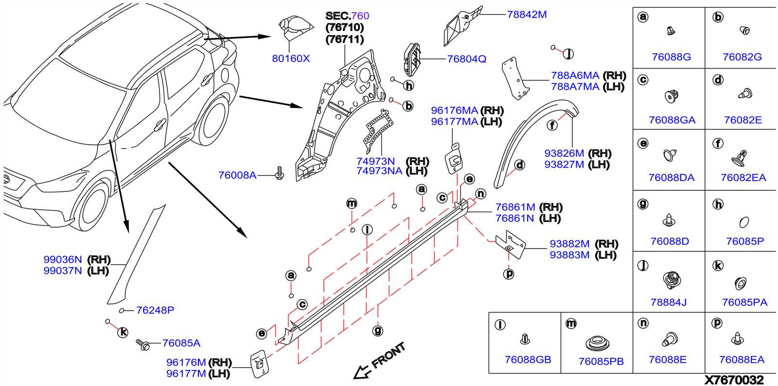 nissan juke parts diagram