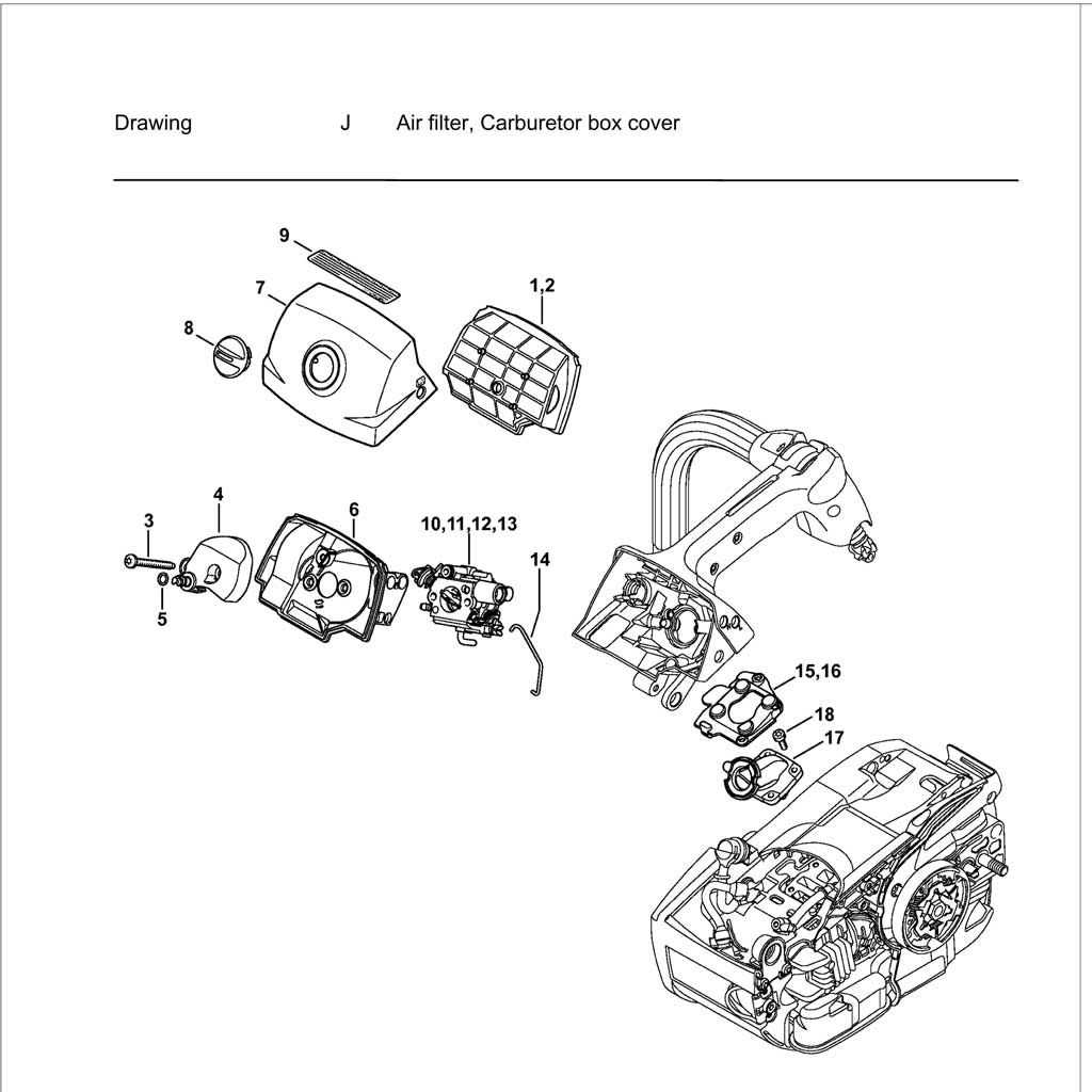 stihl 201 tc parts diagram