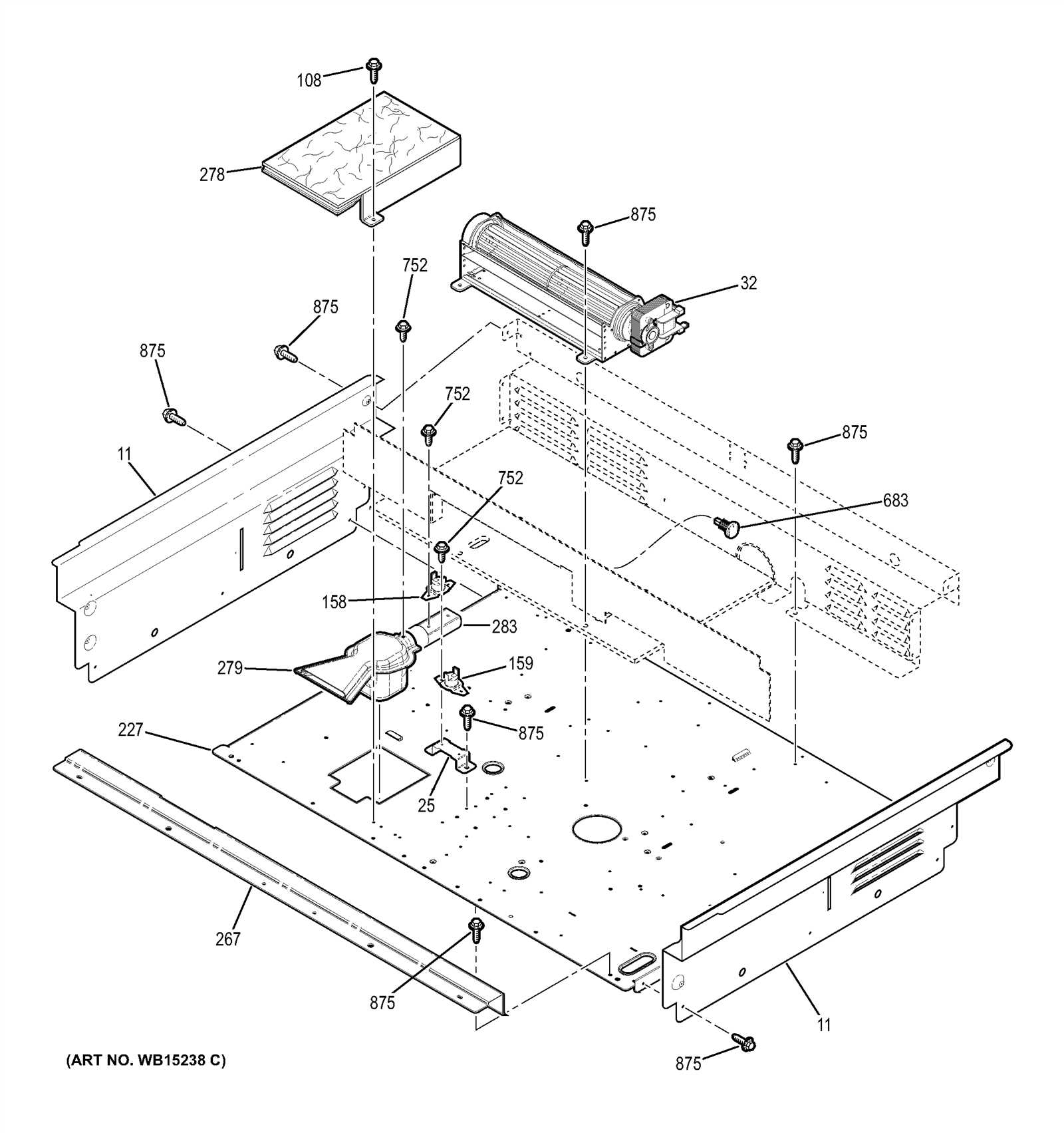 ge electric range parts diagram