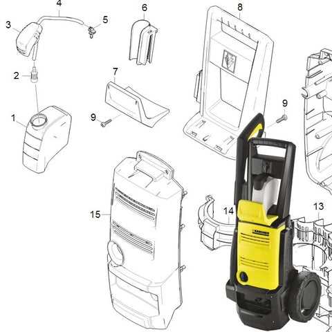 karcher k4 parts diagram