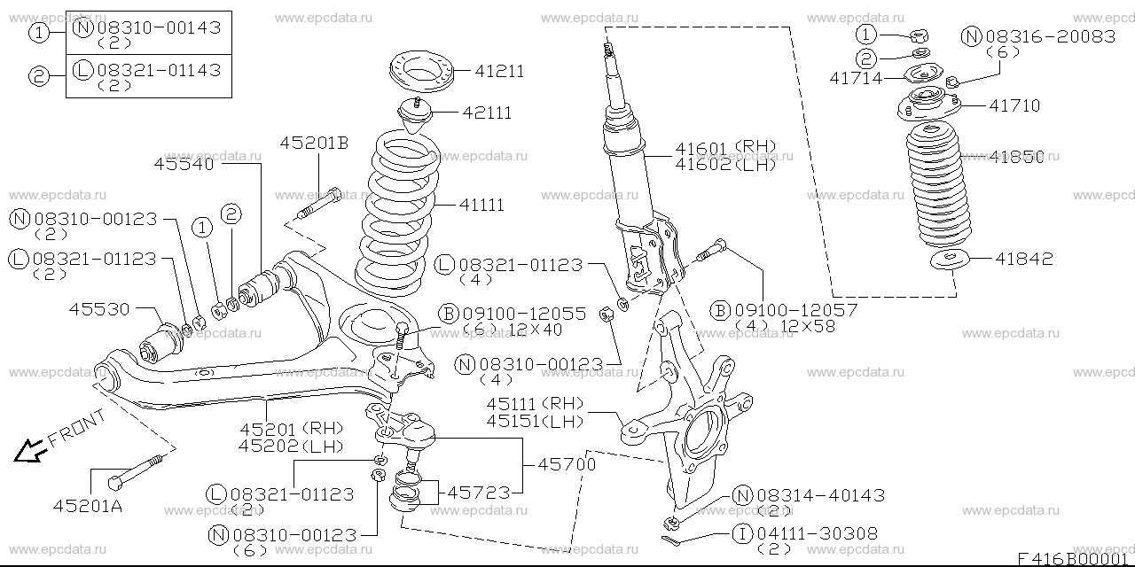 front end car parts diagram