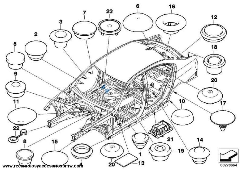 e90 parts diagram