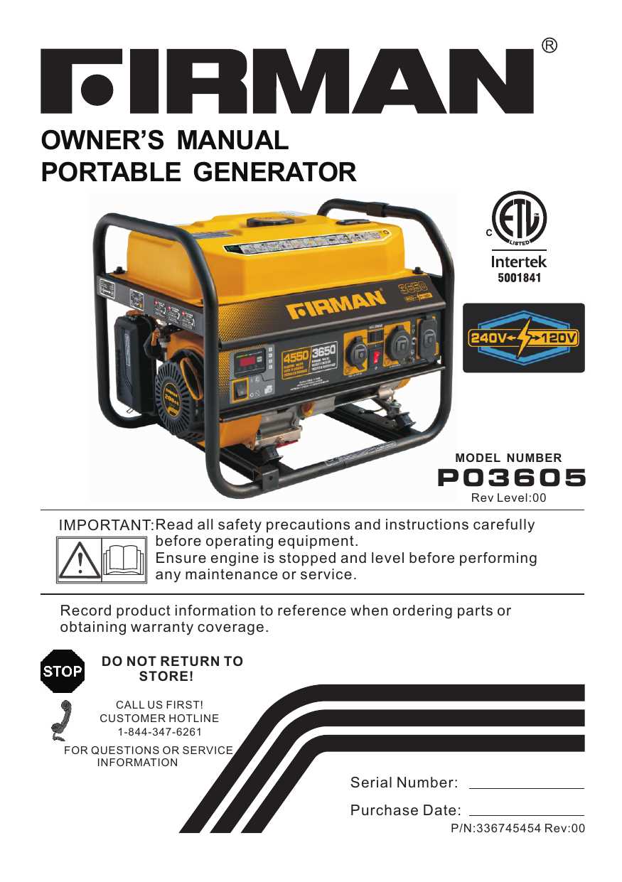 portable generator parts diagram